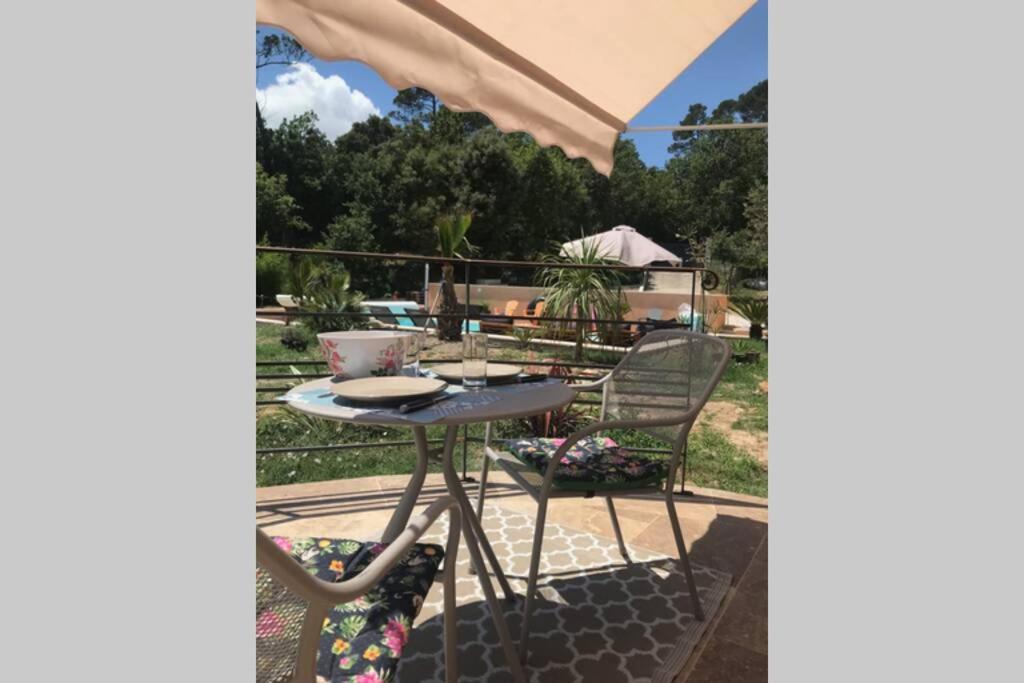 Logement Attenant A Une Villa T2 Avec Terrasse . 伊索勒河畔贝斯 外观 照片